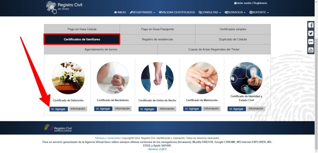 Cómo Obtener tu Certificado de Defunción en Línea del Registro Civil